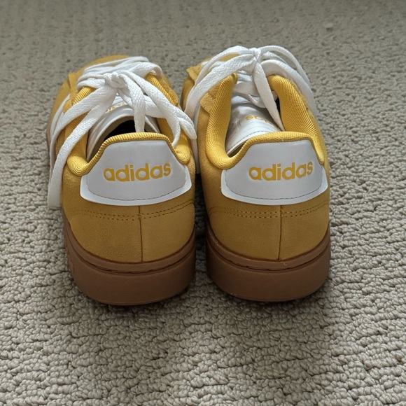 Gold Adidas Court Sneakers - Picture 3 of 5